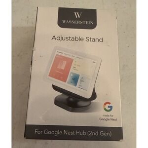 Adjustable Stand for Google Nest Hub (2nd Gen)‎ - Made for Google (Charcoal)
